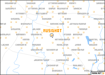 map of Musidhāt
