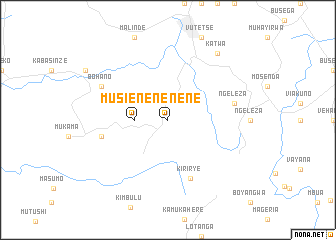 map of Musienene