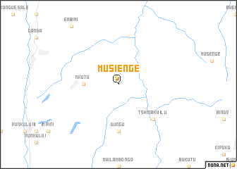 map of Musienge