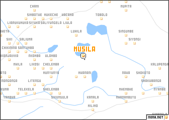 map of Musila
