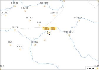 map of Musimbi