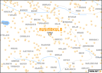map of Musina Kula