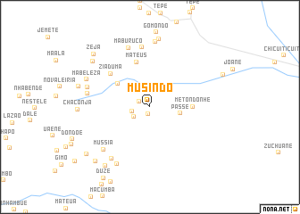 map of Musindo