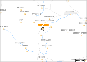 map of Musino