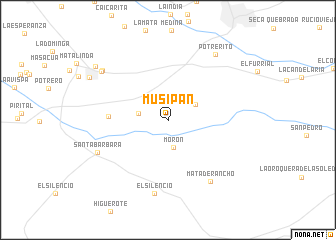 map of Musipán