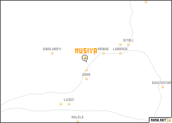 map of Musiya