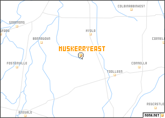 map of Muskerry East