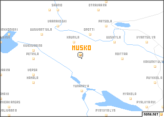 map of Musko