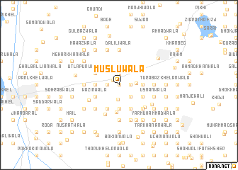 map of Muslūwāla