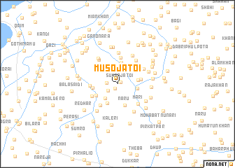 map of Mūso Jatoi