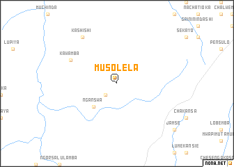 map of Musolela