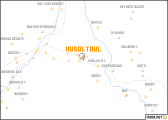 map of Musolt-Aul