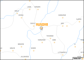 map of Musoma