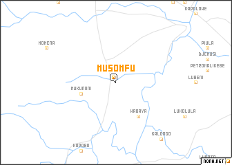 map of Musomfu