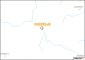 map of Musondjo