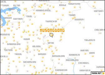 map of Musong-dong