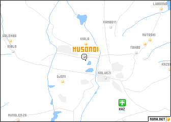 map of Musonoi