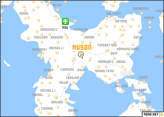 map of Musŏn