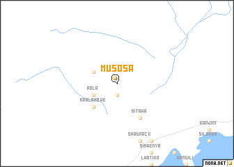 map of Musosa