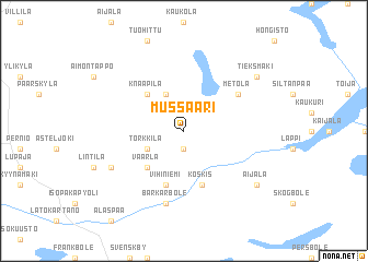 map of Mussaari