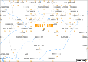 map of Mussà Iero