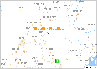map of Mussaka Village