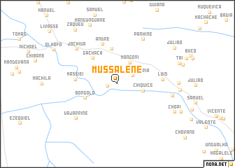 map of Mussalene