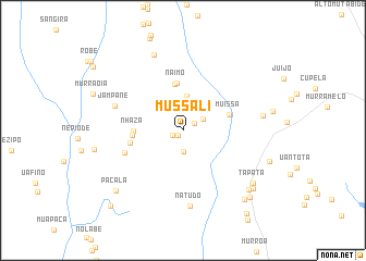 map of Mussali