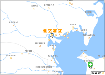 map of Mussange