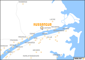 map of Mussângua