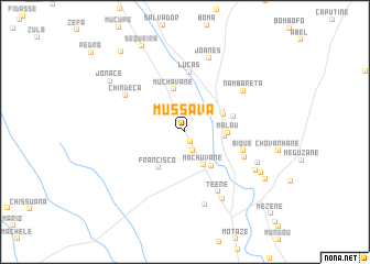 map of Mussava