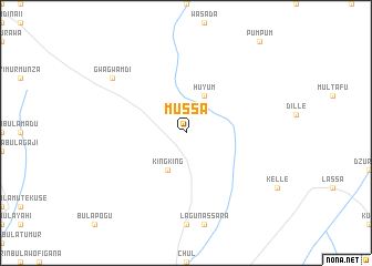 map of Mussa