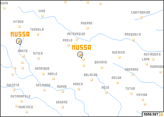 map of Mussa