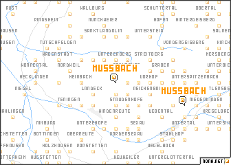 map of Mußbach