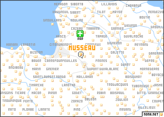 map of Musseau