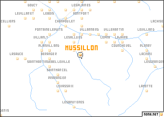 map of Mussillon