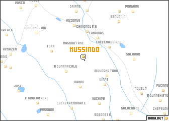 map of Mussindo