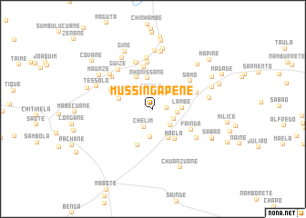 map of Mussingapene