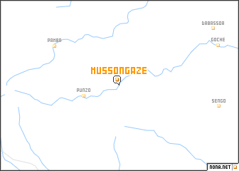 map of Mussongaze