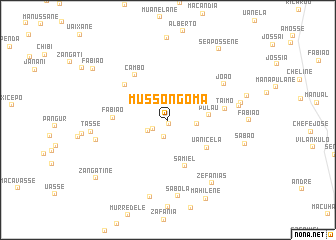 map of Mussongoma