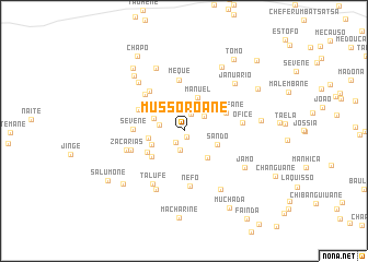 map of Mussoroane