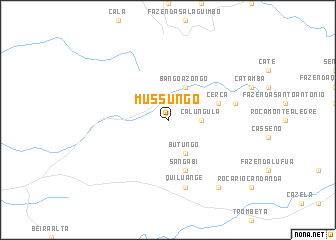 map of Mussungo