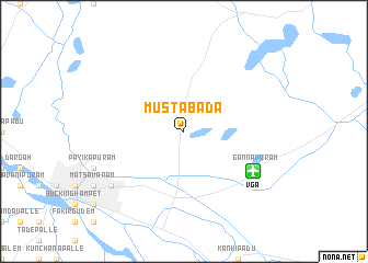 map of Mustabāda