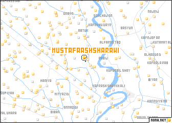 map of Muşţafá ash Sha‘rāwī