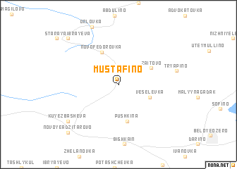 map of Mustafino