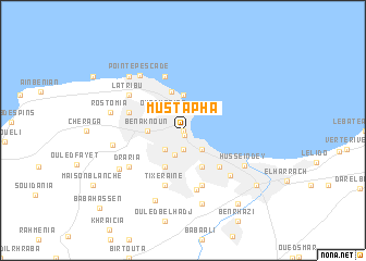 map of Mustapha