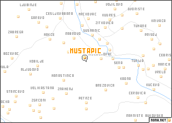 map of Mustapić