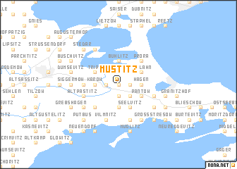 map of Mustitz