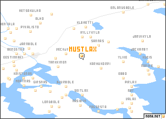 map of Mustlax