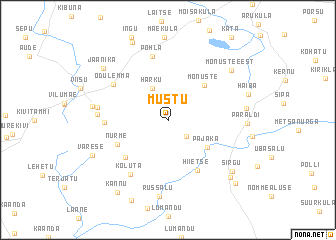 map of Mustu